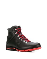 Bottes de travail en cuir noires Rossignol