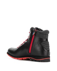 Bottes de travail en cuir noires Rossignol