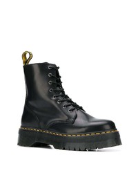 Bottes de travail en cuir noires Dr. Martens