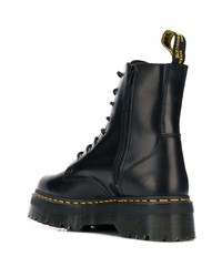 Bottes de travail en cuir noires Dr. Martens