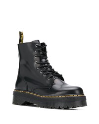 Bottes de travail en cuir noires Dr. Martens