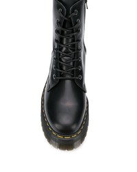 Bottes de travail en cuir noires Dr. Martens