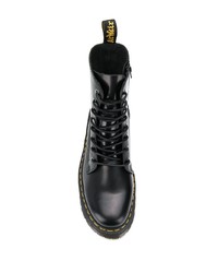 Bottes de travail en cuir noires Dr. Martens