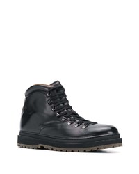 Bottes de travail en cuir noires Henderson Baracco