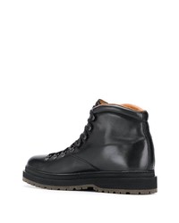 Bottes de travail en cuir noires Henderson Baracco