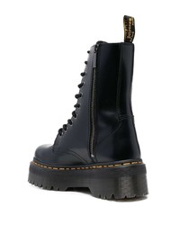 Bottes de travail en cuir noires Dr. Martens