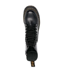 Bottes de travail en cuir noires Dr. Martens