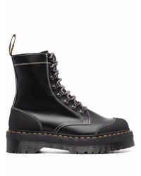 Bottes de travail en cuir noires Dr. Martens