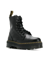 Bottes de travail en cuir noires Dr. Martens