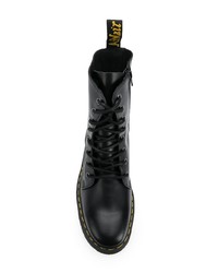 Bottes de travail en cuir noires Dr. Martens