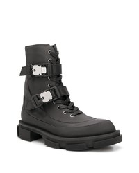 Bottes de travail en cuir noires Both