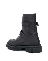 Bottes de travail en cuir noires Both