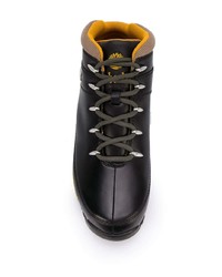 Bottes de travail en cuir noires Timberland