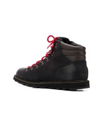 Bottes de travail en cuir noires Sorel