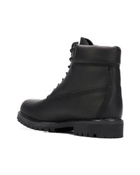 Bottes de travail en cuir noires Timberland