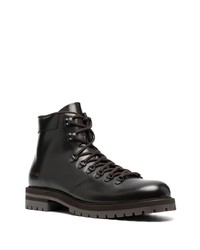 Bottes de travail en cuir noires Common Projects