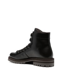 Bottes de travail en cuir noires Common Projects