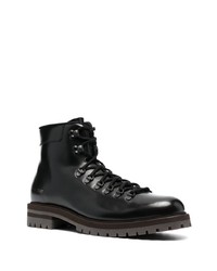 Bottes de travail en cuir noires Common Projects