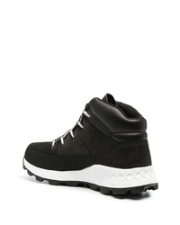 Bottes de travail en cuir noires Timberland