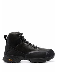 Bottes de travail en cuir noires Roa