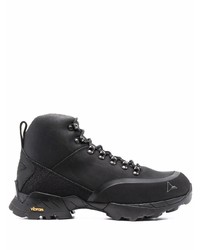 Bottes de travail en cuir noires Roa