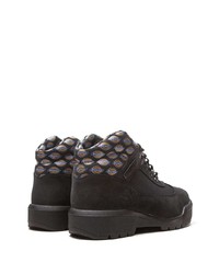 Bottes de travail en cuir noires Timberland