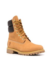 Bottes de travail en cuir tabac Timberland