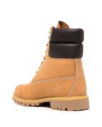 Bottes de travail en cuir tabac Timberland