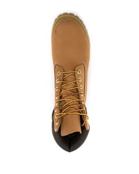 Bottes de travail en cuir tabac Timberland