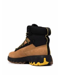 Bottes de travail en cuir tabac Timberland