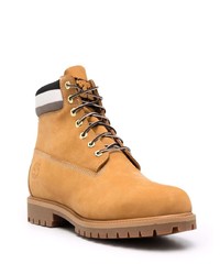 Bottes de travail en cuir tabac Timberland