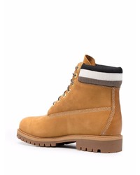 Bottes de travail en cuir tabac Timberland