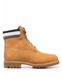 Bottes de travail en cuir tabac Timberland