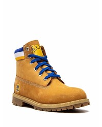 Bottes de travail en cuir tabac Timberland