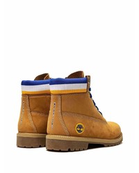 Bottes de travail en cuir tabac Timberland