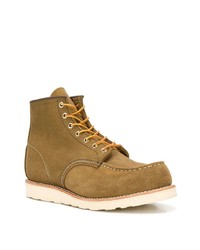 Bottes de travail en daim marron clair Red Wing Shoes