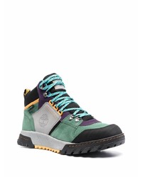 Bottes de travail en daim multicolores Timberland