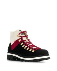 Bottes de travail en daim noires Tommy Hilfiger