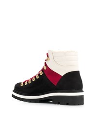 Bottes de travail en daim noires Tommy Hilfiger