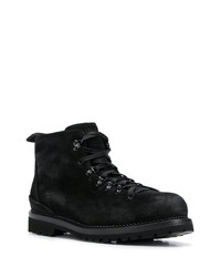 Bottes de travail en daim noires Buttero