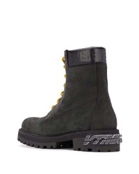 Bottes de travail en daim noires Vetements