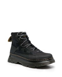 Bottes de travail en toile noires Dr. Martens