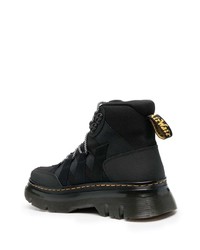 Bottes de travail en toile noires Dr. Martens