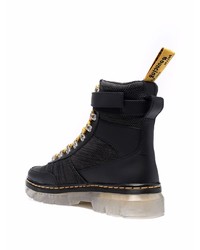 Bottes de travail en toile noires Dr. Martens