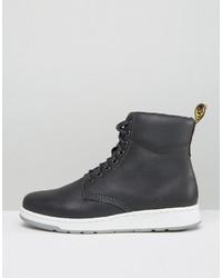 Bottes de travail gris foncé Dr. Martens