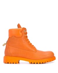 Bottes de travail orange