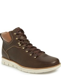 Bottes en caoutchouc marron foncé