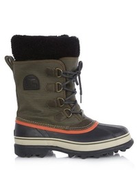 Bottes en caoutchouc marron