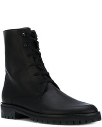 Bottes en caoutchouc noires Ann Demeulemeester