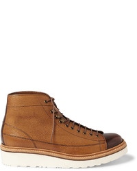 Bottes en cuir marron clair Grenson